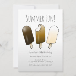 Zomer Leuke Verjaardag Kaart