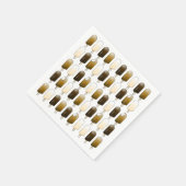 Zomer Leuke Verjaardag Servet (Hoek)