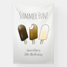 Zomer Leuke Verjaardag Spandoek