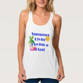 Zomer Leven Tanktop (Voorkant)