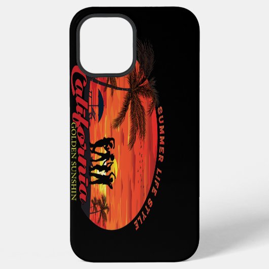 Zomer Levensstijl iPhone Hoesje (Achterkant)
