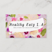 Zomer Levering gezond Visitekaartje (Voorkant)