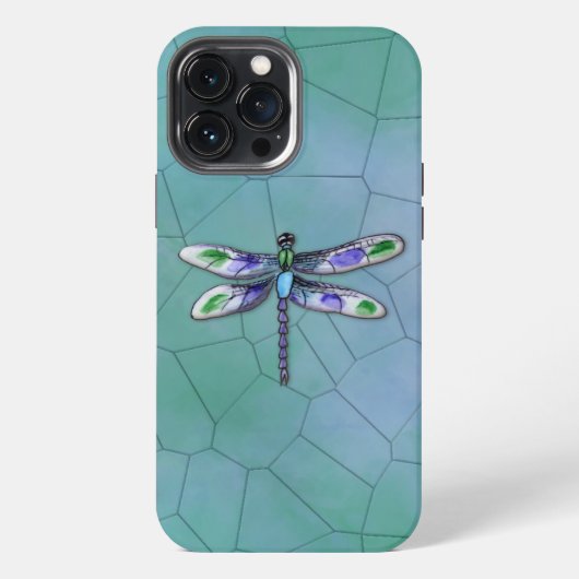 Zomer Libel iPhone Hoesje (Achterkant)