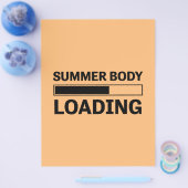 Zomer Lichaam Laden Grappige Sport Gym Flyer (Enkel)