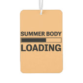 Zomer Lichaam Laden Grappige Sport Gym Luchtverfrisser (Achterkant)