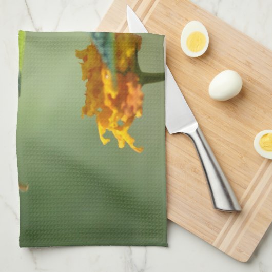 Zomer licht theedoek (Quarter Fold)