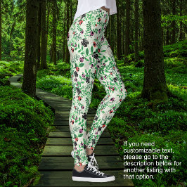 Zomer - Lieveheersbeestjes, Vlinders Bladeren - GE Leggings
