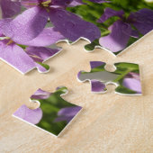 Zomer Lila en Daisies Legpuzzel (Zijkant)
