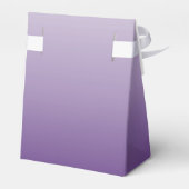 Zomer lila Ombre paarse bruiloft Bedankdoosjes (Achterkant)