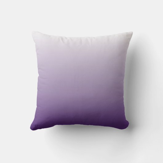 Zomer lila Ombre paarse bruiloft Mr en Mrs Kussen (Achterkant)