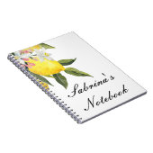 Zomer limoncello bruidsshower notitieboek (Rechterzijde)