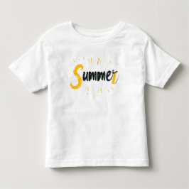 Zomer Logo - Zomer Tekstontwerp Kinder Shirts