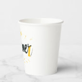 Zomer Logo - Zomer Tekstontwerp Papieren Bekers (Links)