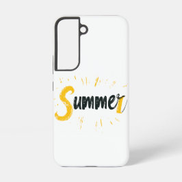 Zomer Logo - Zomer Tekstontwerp Samsung Galaxy Hoesje