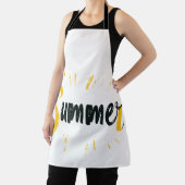 Zomer Logo - Zomer Tekstontwerp Schort (Insitu)