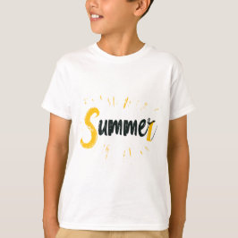 Zomer Logo - Zomer Tekstontwerp T-shirt