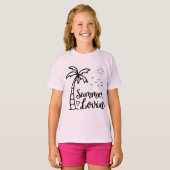 Zomer Lovin’ Beach Vibes T-shirt (Voorkant volledig)