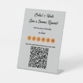 Zomer Loyalty Card - 6"x8" Reclamebord Met Voetstuk (Voorkant)