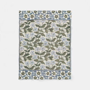 Zomer Maagdenpalm Bloem Art Nouveau Botanisch Fleece Deken