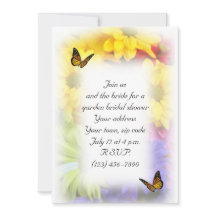 Zomer Madeliefjes Bloemen Uitnodiging