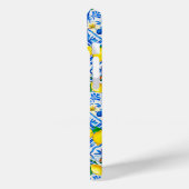 Zomer majolica blauw Siciliaanse citrus Mediterraa Case-Mate iPhone Case (Achterkant / Links)