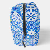 Zomer majolica blauw Siciliaanse citrus Mediterraa Toilettasje (Rechts)