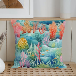 Zomer Marine Coral Reef Kussen