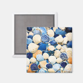 Zomer Marine Seashells Magneet (Voorkant / Achterkant)