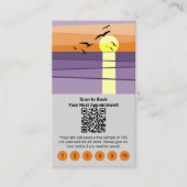 Zomer Marketing Sjabloon Portret Formaat Loyalitei Afsprakenkaartje (Voorkant)