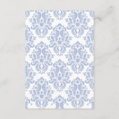 Zomer Mediterraan citroen Trouwdetails Informatiekaartje (Achterkant)