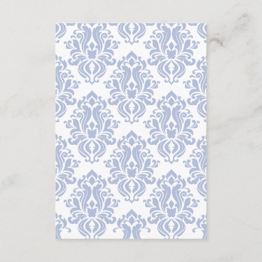 Zomer Mediterraan citroen Trouwdetails Informatiekaartje (Achterkant)