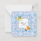 Zomer, Mediterraans, Amalfi stijl, Notitiekaartje (Voorkant)