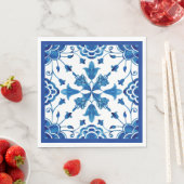 Zomer-mediterrane tegel servet (Insitu)