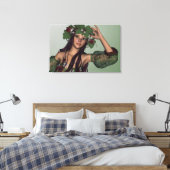 Zomer Meisje Canvas Afdruk (Insitu (Slaapkamer))