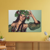 Zomer Meisje Canvas Print (Insitu (Woonkamer))