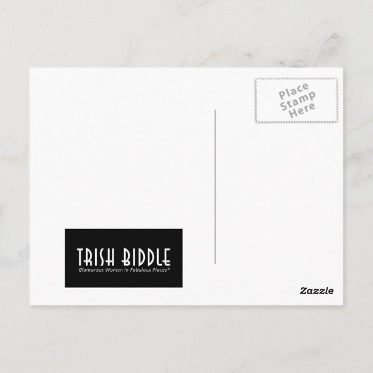 Zomer Meisje III Briefkaart (Achterkant)