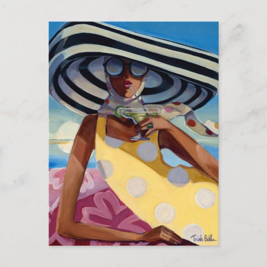 Zomer Meisje III Briefkaart (Voorkant)