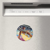 Zomer Meisje III Magneet (Insitu (Vaatwasser))