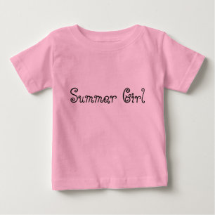 Zomer Meisje Typografie Baby Tutu Rompertje Roze
