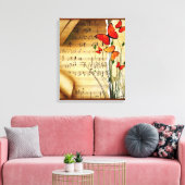 Zomer Melodie Verpakt Canvas Print (Insitu (Woonkamer))