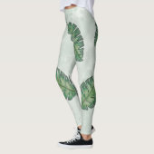 zomer met groen lef leggings (Links)