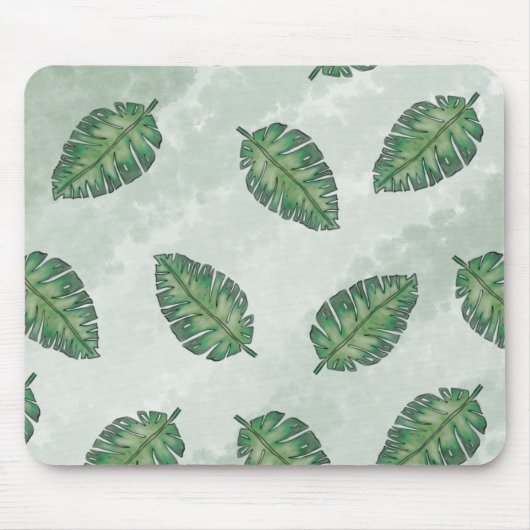 zomer met groen lef muismat (Voorkant)