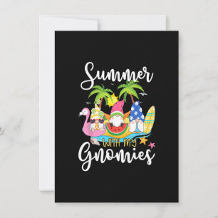 Zomer Met Mijn Gnomies Moppige Tuinkabouters Famil Kaart