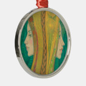 zomer metalen ornament (Rechts)