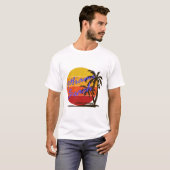 Zomer Miami Beach - Florida T-shirt (Voorkant volledig)