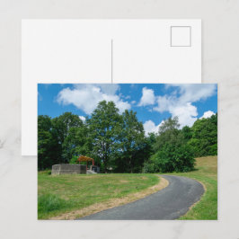 Zomer middag bij Crow Wood Park Briefkaart