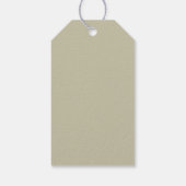 Zomer middag op het strand (door E.H. Potthast) Cadeaulabel (Achterkant)
