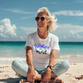 Zomer Mindset "Sunshine On My Mind" T-shirt