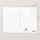 Zomer Mode Tekening Geel Charles Martin Kunst Briefkaart (Achterkant)