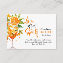 Zomer Modern Elegant Vrijgezellenfeest Recept Aanv Informatiekaartje